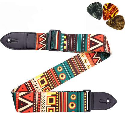 Premium Guitar Strap for Acoustic and Electric Guitars